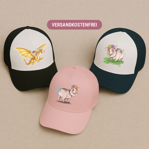 Family Caps im Familie Fidibus Design