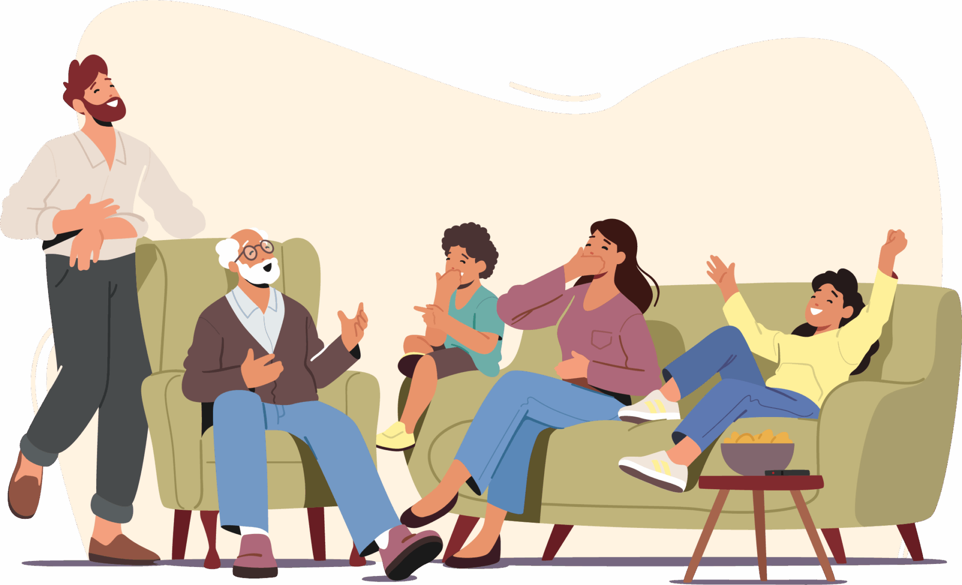 FamilyLaughing Humor