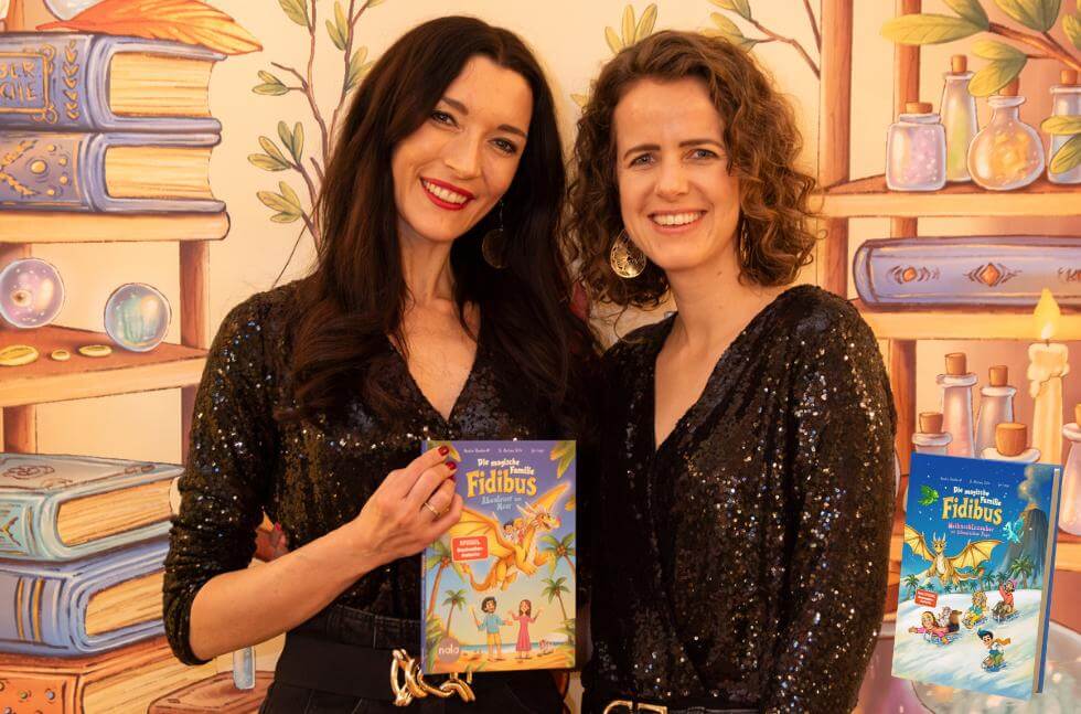 Autorinnen Dr. Martina Stotz, Kerstin Reinhardt mit ihren bindungs- und bedürfnisorientierten Kinderbüchern 