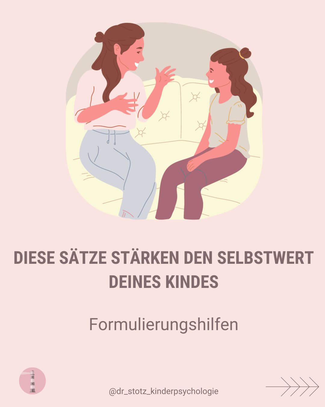 Texttafel: Diese Sätze stärken den Selbstwert deines Kindes